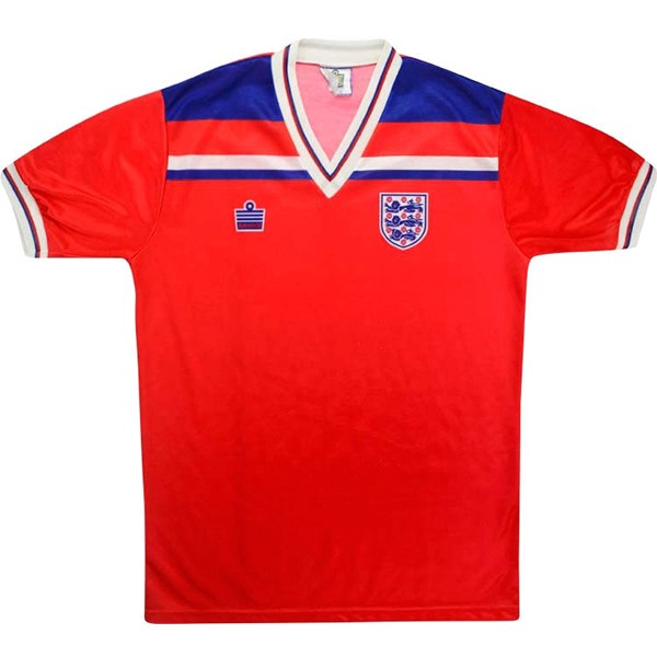 Camiseta Inglaterra Segunda Retro 1980 Rojo